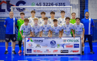 Tuiuti Futsal celebra desempenho positivo em 2025 e destaca apoio da Itaipu Binacional